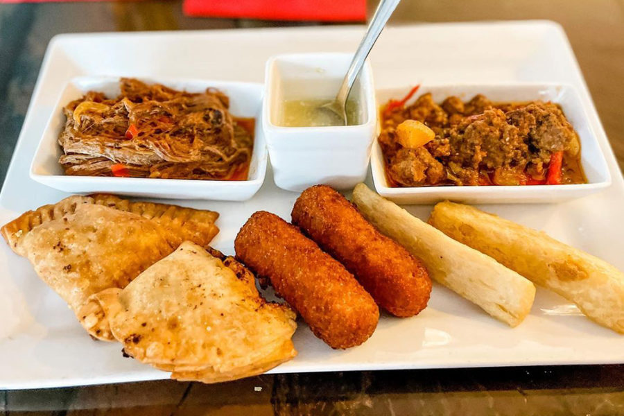 Cuban food from Cuban Island Restaurant in Indialantic, FL.